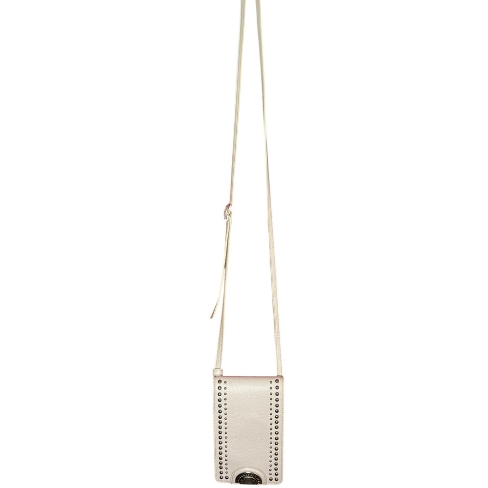 Brighton Mini Pebble Leather Crossbody – Silver Hardware - Picture 4 of 9